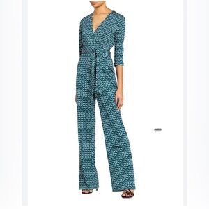 Diane Von Furstenburg Pamela Jumpsuit Size 8